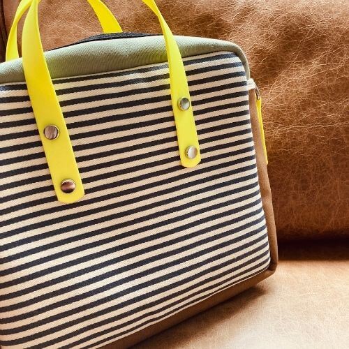 sac à main coloré skfk jaune vif couleur tendance 2022