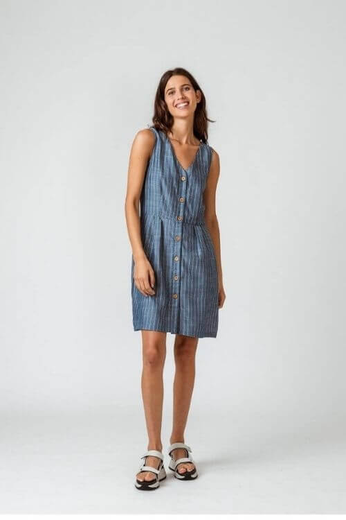 robe eco-reponsable en lyocell tencel